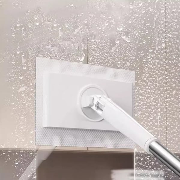 Hygienischer Flachmopp mit 360° Drehkopf – Berührungsfreies Reinigen