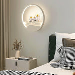 Wandlampe Astronaut mit TriColor LED-Beleuchtung - 28 cm x 28 cm