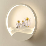 Wandlampe Astronaut mit TriColor LED-Beleuchtung - 28 cm x 28 cm