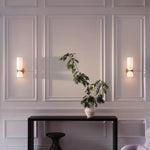 Modern Glass Wall Light with Double-Head LED
