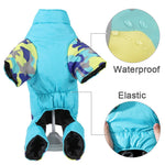 Waterproof Winter Coat for Dogs with Reflective Stripes