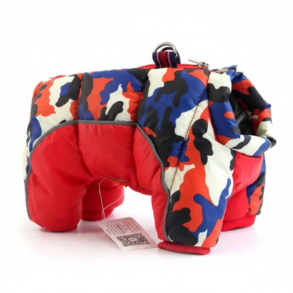 Waterproof Winter Coat for Dogs with Reflective Stripes