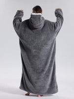 Kuschelige Hoodie Decke mit Ärmeln für ultimativen Komfort