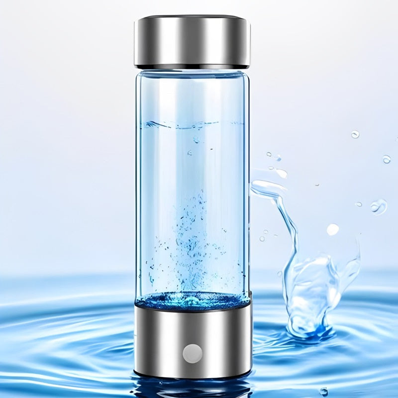 Wasserflasche mit Hydro Pro Generator