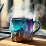 Elegant crystal cups for an unforgettable coffee experience