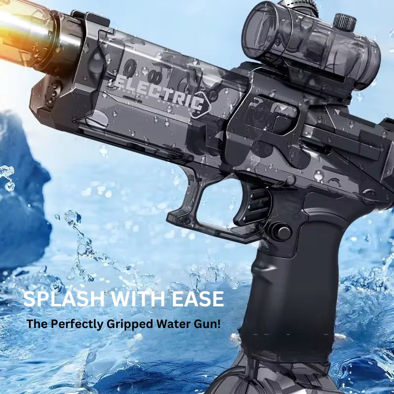 Elektrische Wasserpistole mit LED-Beleuchtung – PowerBlast