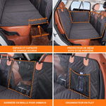 Auto Upholstery Protector - Dog Car Seat Cover with Door Shields