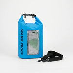 Dry Bag for Outdoor Activities - Waterproof Roll-Top Design with Phone Pocket