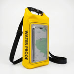 Dry Bag for Outdoor Activities - Waterproof Roll-Top Design with Phone Pocket