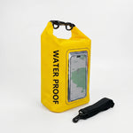 Dry Bag for Outdoor Activities - Waterproof Roll-Top Design with Phone Pocket