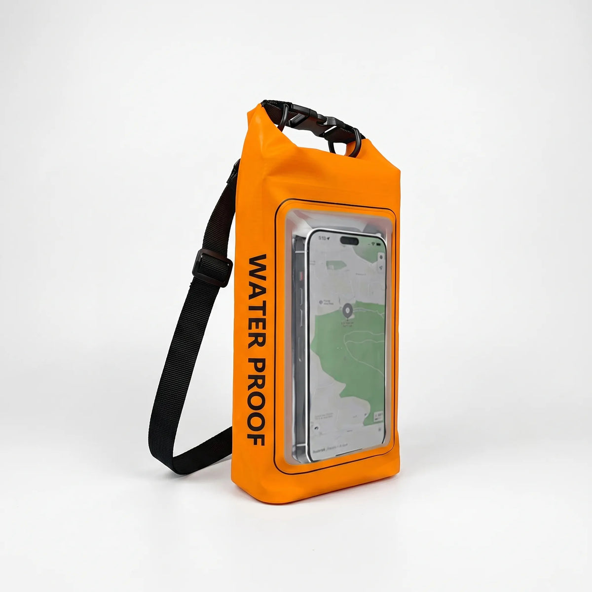 Dry Bag for Outdoor Activities - Waterproof Roll-Top Design with Phone Pocket