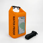 Dry Bag for Outdoor Activities - Waterproof Roll-Top Design with Phone Pocket