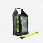Dry Bag for Outdoor Activities - Waterproof Roll-Top Design with Phone Pocket