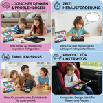 Denkspiel für Kinder – 500 Rätsel mit Zeitmessung