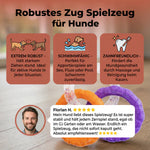Robustes 3-Ring-Kauspielzeug für Hunde – langlebig und sicher