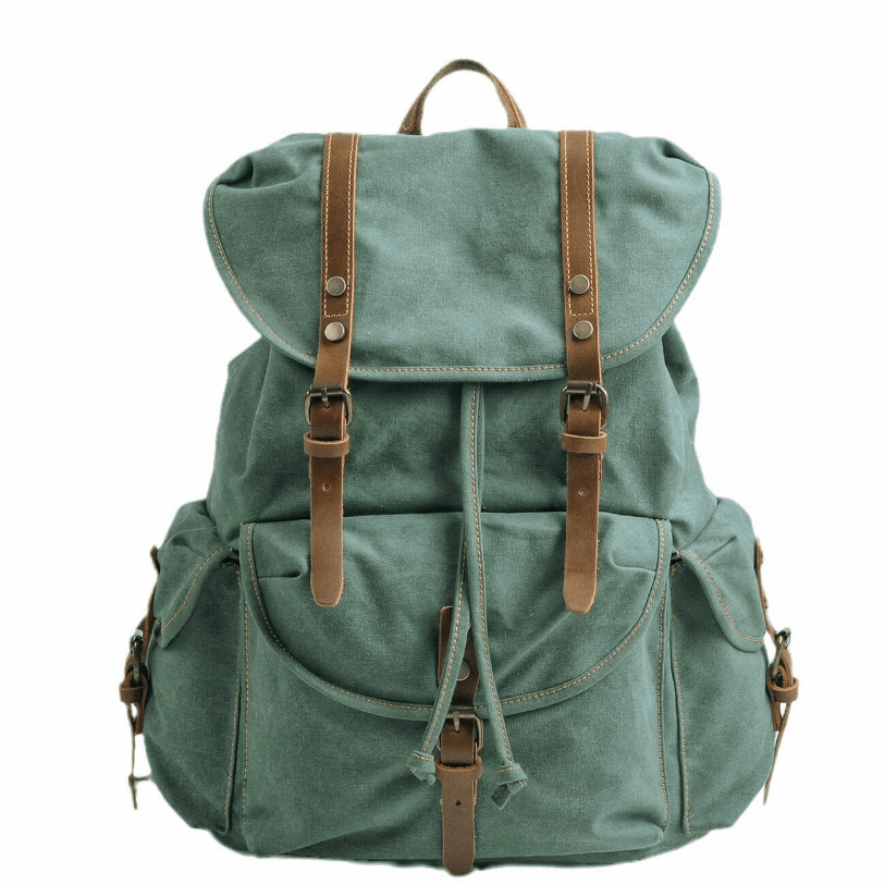 Taktischer Rucksack aus robustem Segeltuch – Vielseitig und Langlebig
