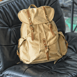 Taktischer Rucksack aus robustem Segeltuch – Vielseitig und Langlebig