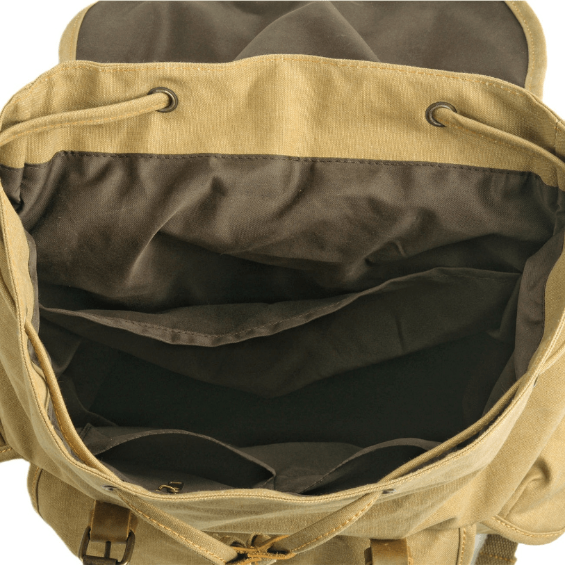 Taktischer Rucksack aus robustem Segeltuch – Vielseitig und Langlebig