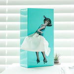 Tissue Box Cover with Whimsical Dancer Design for Home Decoration