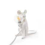 Unique Home Decor Accent Lamp in Whimsical Mouse Design