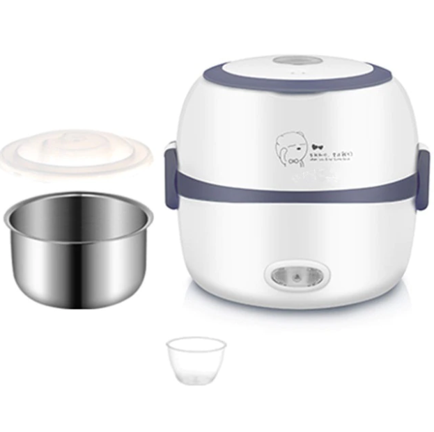 Elektrische Lunchbox mit Dampfgarfunktion – 1L – 200W – Kochen und Warmhalten