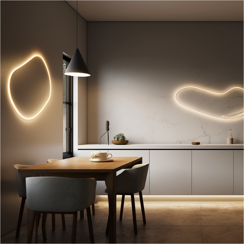 FlexiGlow | Design your lighting for every ambiance