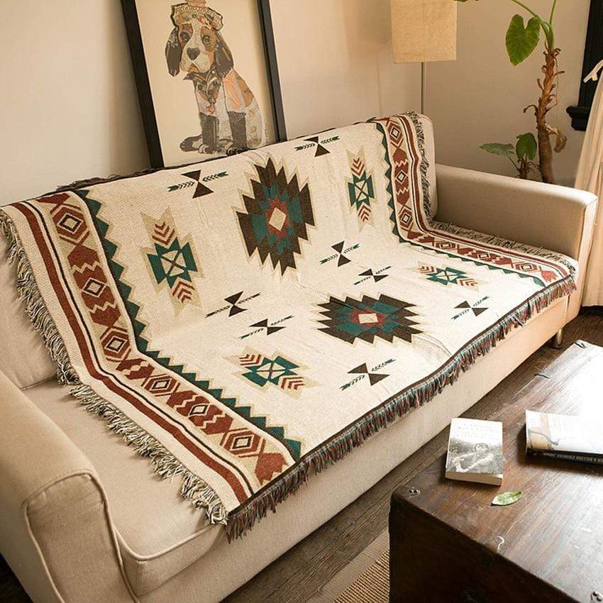 Gemütliche Sofa-Decke aus Baumwolle für jeden Anlass