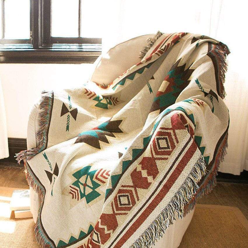 Gemütliche Sofa-Decke aus Baumwolle für jeden Anlass