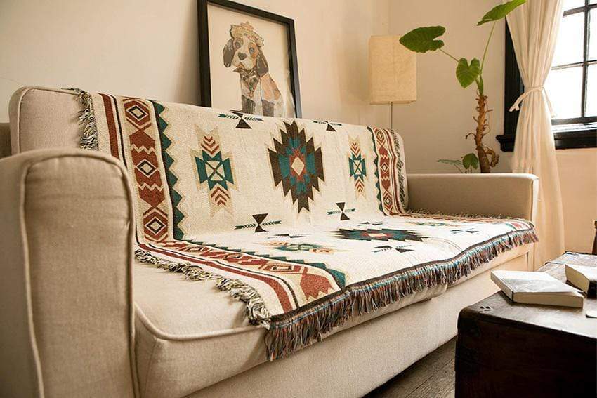 Gemütliche Sofa-Decke aus Baumwolle für jeden Anlass