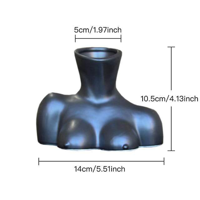 Feminine Eleganz | Figurative Blumenvase für Ihr Zuhause