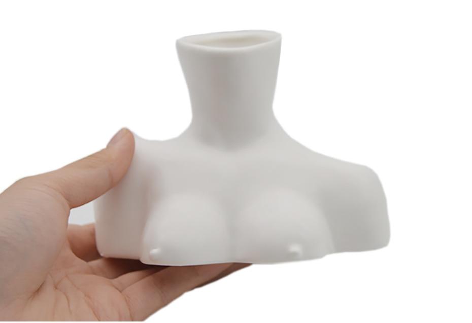 Feminine Eleganz | Figurative Blumenvase für Ihr Zuhause