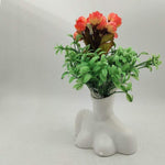 Feminine Eleganz | Figurative Blumenvase für Ihr Zuhause