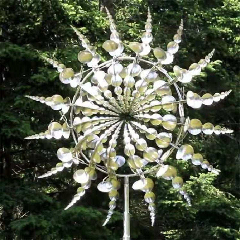 Eleganter Windspinner aus Metall für Ihren Garten