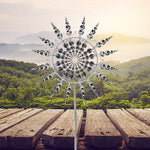 Eleganter Windspinner aus Metall für Ihren Garten
