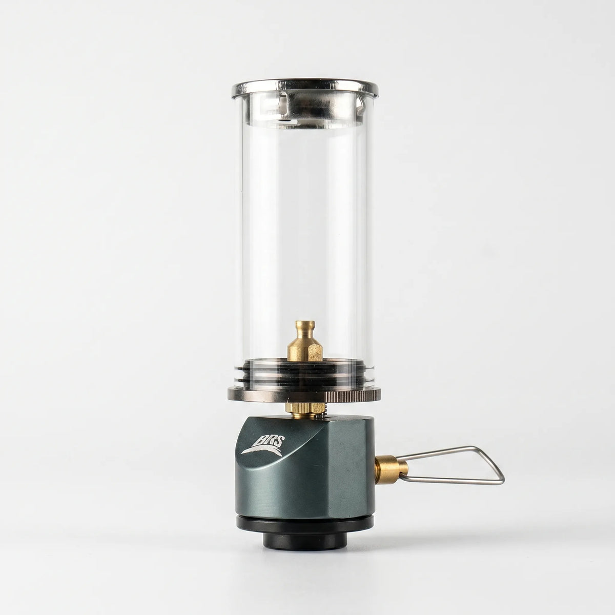 Outdoor Camping Lamp with Windproof Gas Candle for Ambiance