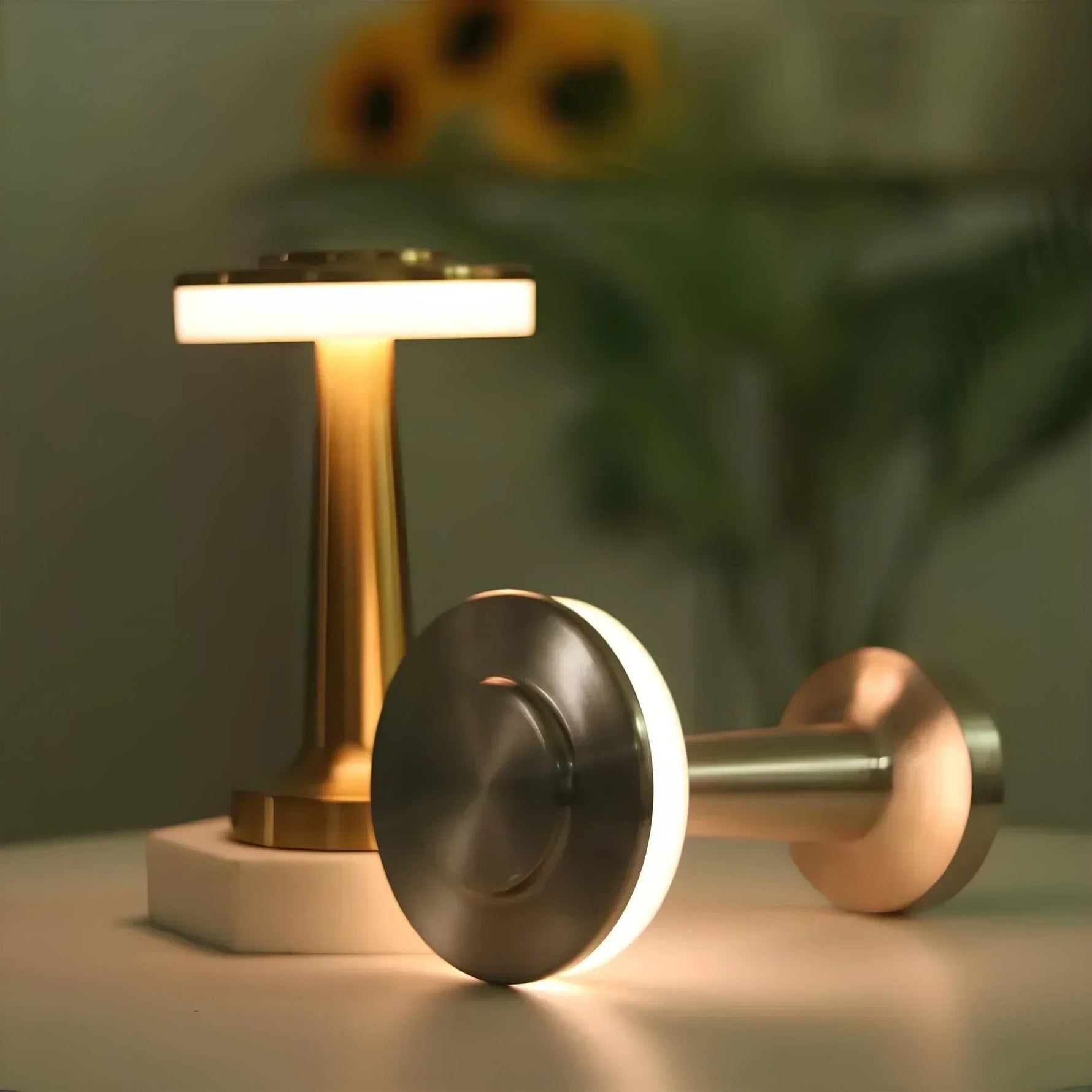 Elegante Wireless Tischlampe - LumiGlow