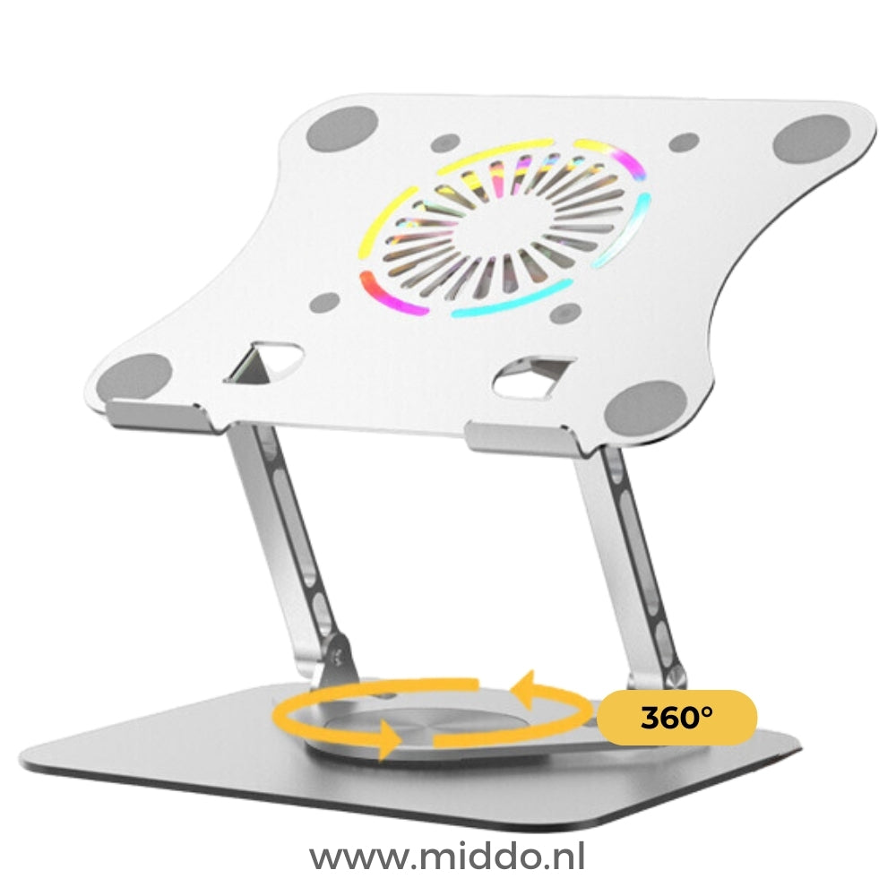 FlexiStand | 360° Adjustable Laptop and Tablet Stand – Ergonomic & Stylish