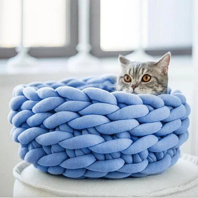 Gemütlicher Tierkorb – Ideal für Katzen und kleine Hunde