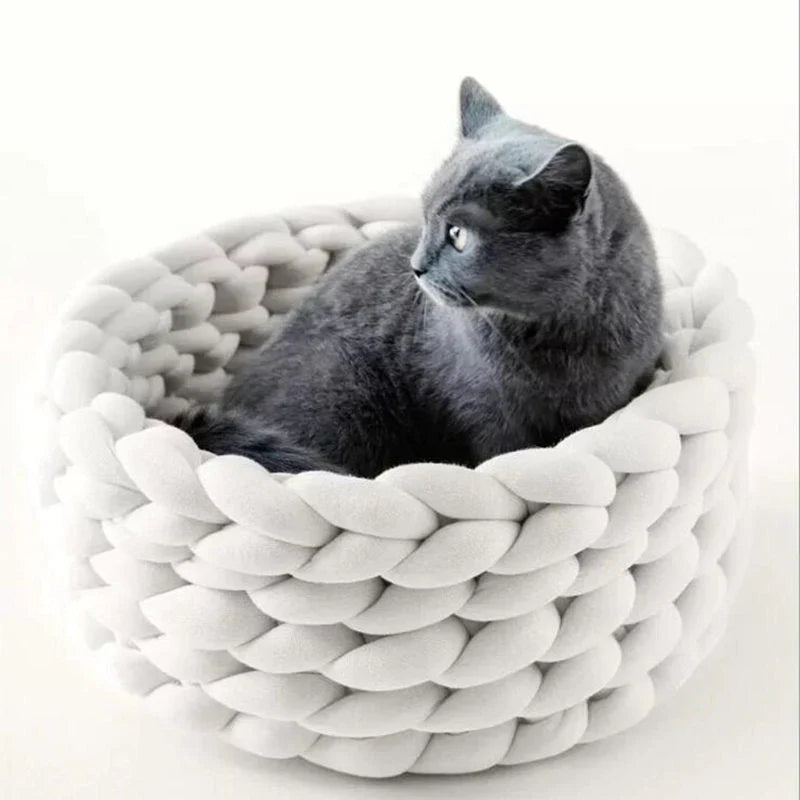 Gemütlicher Tierkorb – Ideal für Katzen und kleine Hunde