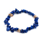 Adjustable Bracelet with Natural Stone Crystal Beads for Women