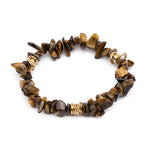 Adjustable Bracelet with Natural Stone Crystal Beads for Women