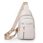 Decorative Strap Sling Backpack for Women - Anti-Theft Design