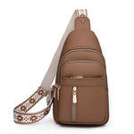 Decorative Strap Sling Backpack for Women - Anti-Theft Design
