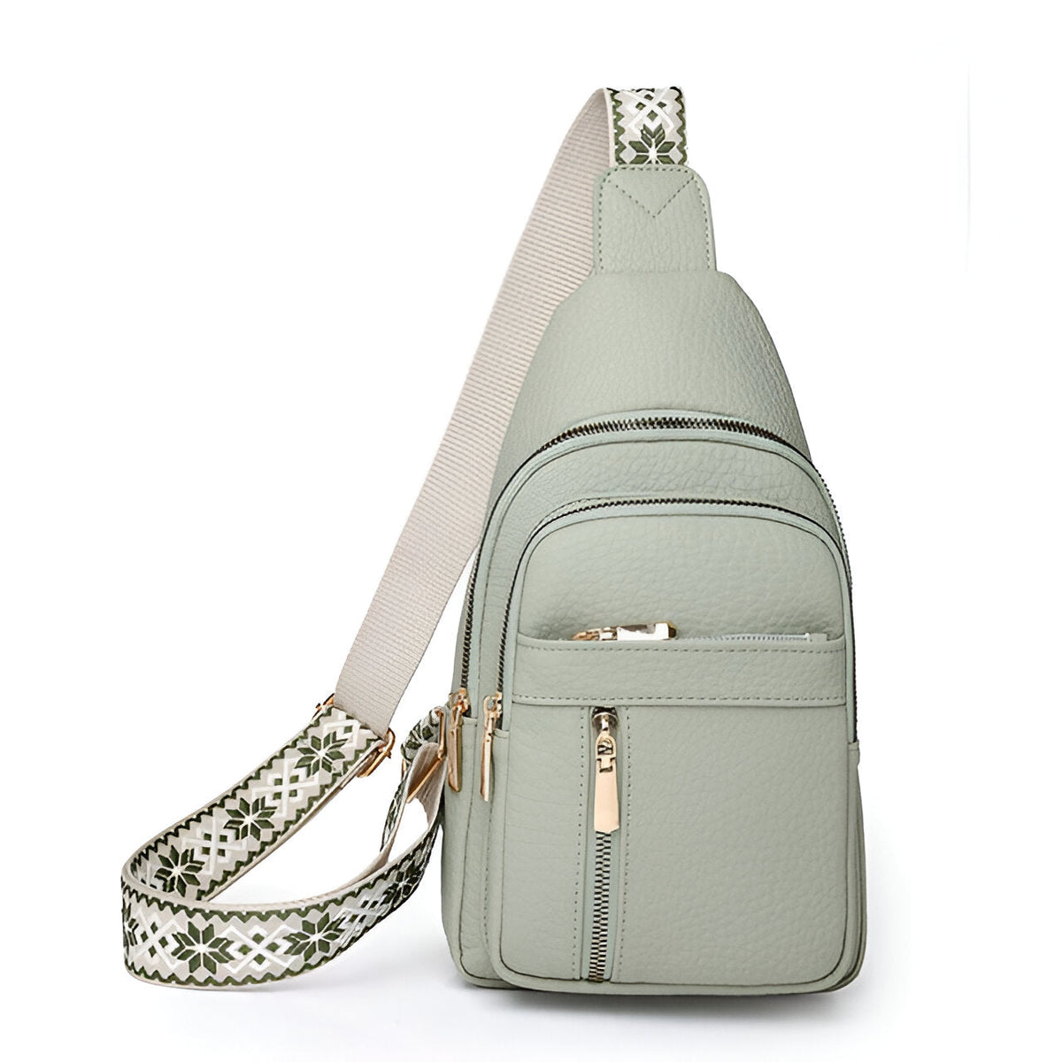 Decorative Strap Sling Backpack for Women - Anti-Theft Design