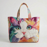 Daily Essentials Tote Bag for Women with Print Design