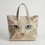 Daily Essentials Tote Bag for Women with Print Design