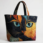 Daily Essentials Tote Bag for Women with Print Design