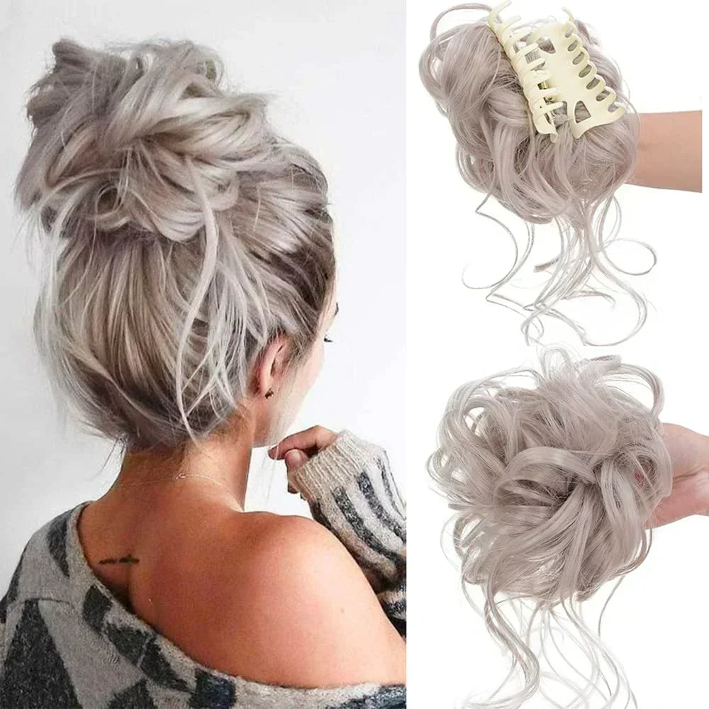 Voluminous Curls Hair Clip for Women's Instant Messy Bun
