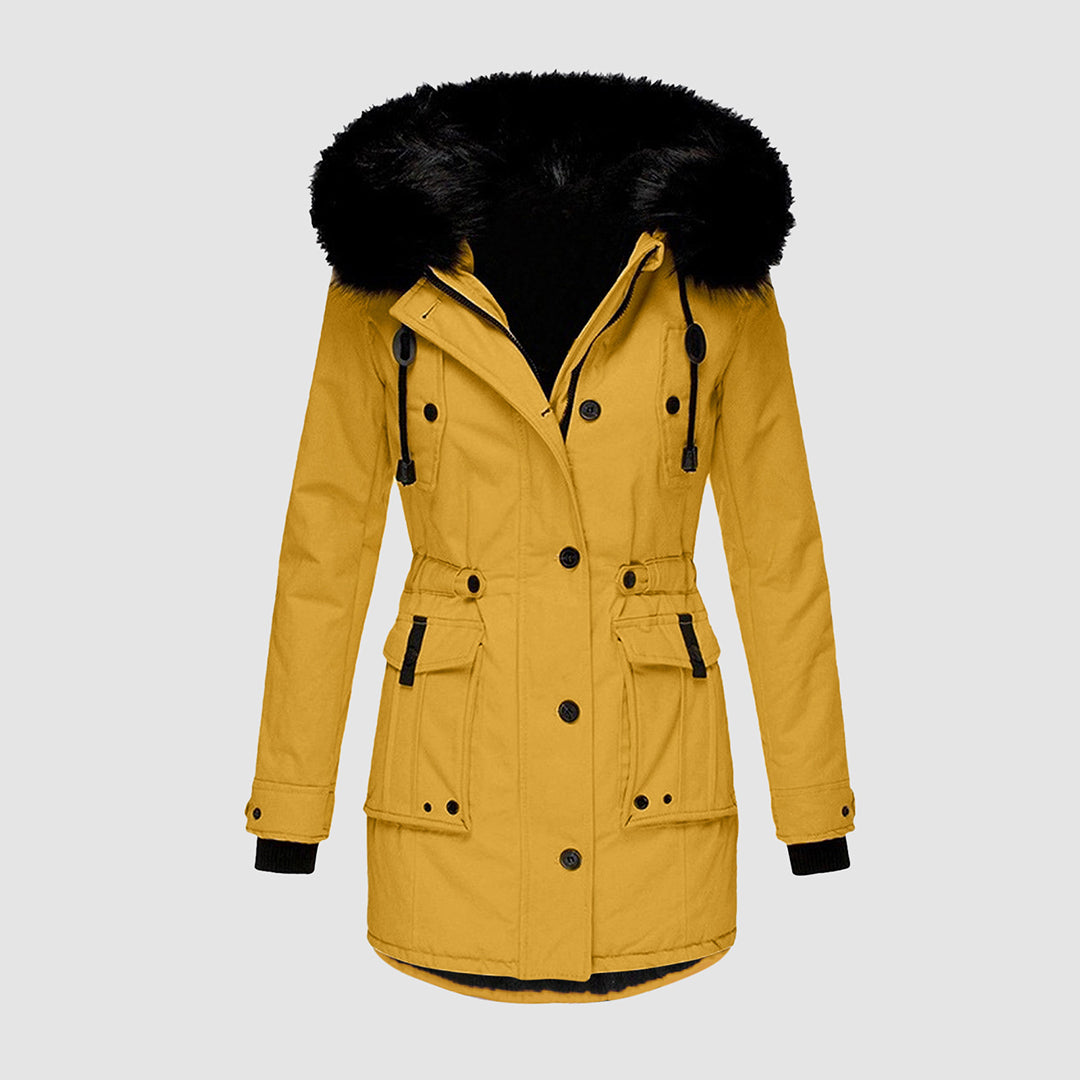 Insulated Hooded Parka for Women – Warm and Weather-Resistant Winter Coat