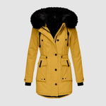 Insulated Hooded Parka for Women – Warm and Weather-Resistant Winter Coat